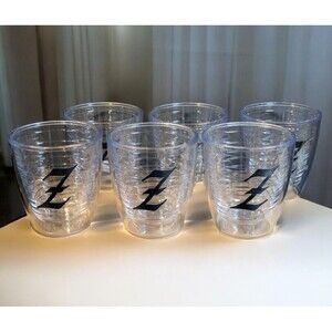 6 Tervis Monogrammed Letter Z 12oz. Tumbler Double Walled Insulated  NEW Black